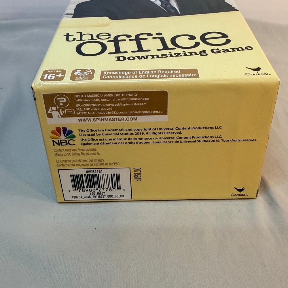 The Office Downsizing Game Cardinal Spin Master NBC Board Game 6054161 - Picture 5 of 9